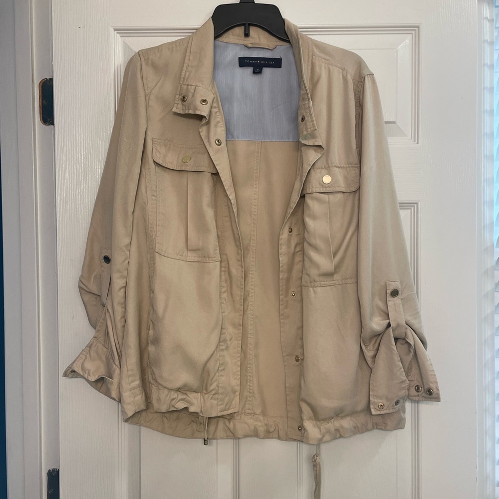 Tan Women's Jacket by Tommy Hilfiger
